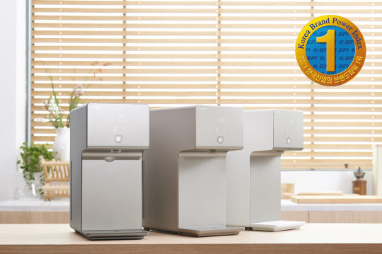 코웨이가 한국능률협회컨설팅이 주관하는 '2021 한국산업의 브랜드파워(K-BPI)' 1위를 차지했다고 25일 밝혔다. 코웨이 제품 이미지. <코웨이 제공>